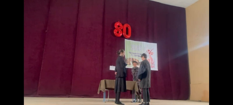 Театральная постановка, посвященная к 80-летию Победы по повести В. Катаева "Сын полка".